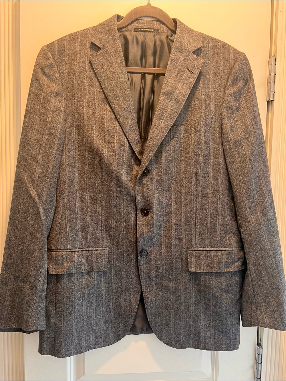 Ermenegildo Zegna Gray Suit Jacket